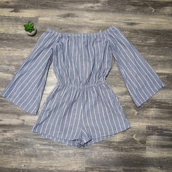 Necessary Objects Other - Off the Shoulder Romper